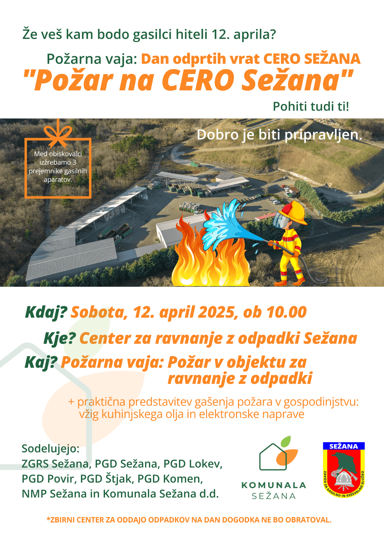 pozarna vaja CERO Sezana 1