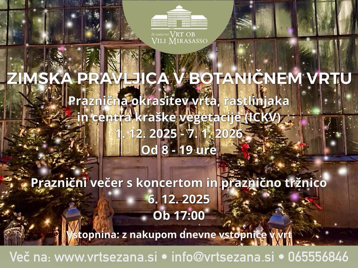 Zimska pravljica vabilo