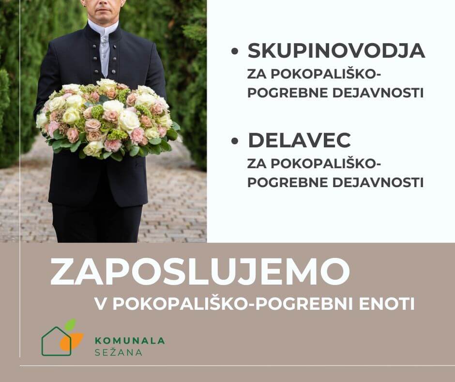 zaposlujemo POGREBNA